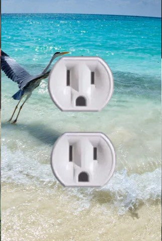 Animal Outlet Covers With Built In LED Nightlights And Child Safety Plugs.