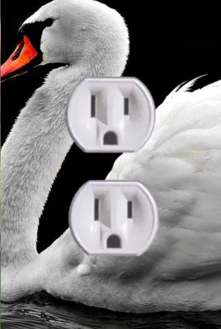 Animal Outlet Covers With Built In LED Nightlights And Child Safety Plugs.